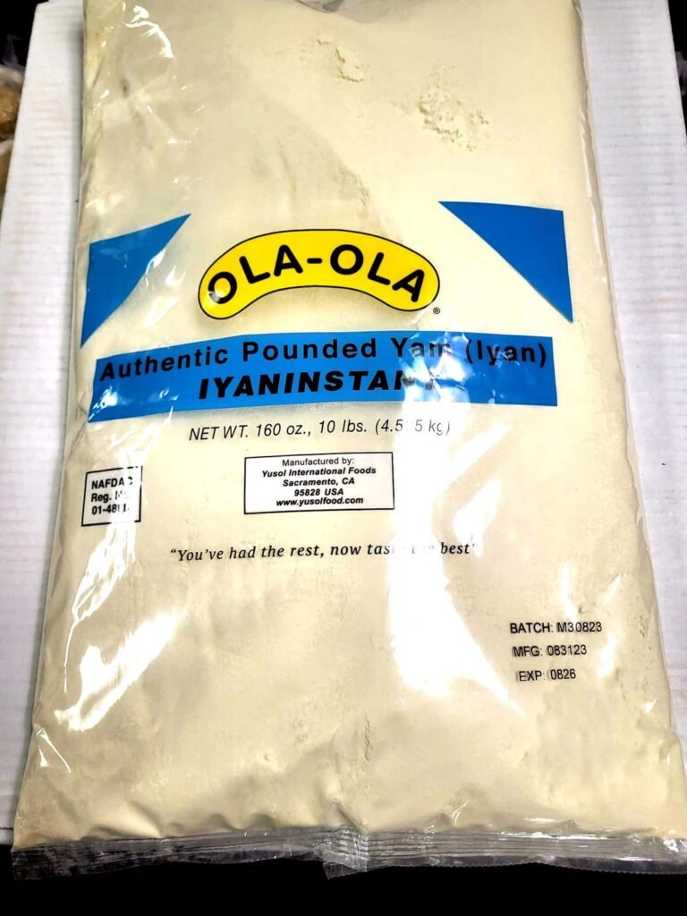 OLA OLA POUNDED YAM, 4 LBS